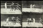 1926 Jack Dempsey vs. Gene Tunney Heavyweight Title Fight Postcard Collection - Lot of 7