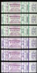 1986 Mike Tyson vs. James Tillis Glens Falls Civic Center Tickets Collection - Lot of 10