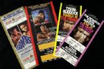 1986-2000 Mike Tyson Heavyweight Champion Ticket Collection - Lot of 8