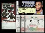1986-2000 Mike Tyson Heavyweight Champion Ticket Collection - Lot of 8