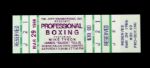 1986-2000 Mike Tyson Heavyweight Champion Ticket Collection - Lot of 8