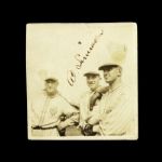 1931 Al Simmons All American Japan Tour Signed 2.25" x 2.25" Photo (JSA)