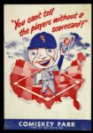1949-52 Chicago White Sox & Cubs Comiskey Park & Wrigley Field Program & Scorecard Collection - Lot of 4