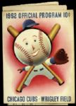 1949-52 Chicago White Sox & Cubs Comiskey Park & Wrigley Field Program & Scorecard Collection - Lot of 4