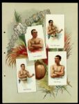 1890s Jake Kilrain Joe Lannon Ike Weir Jem Smith 6" x 8" Page