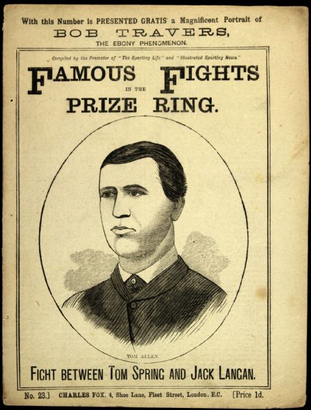 1870s-80s Famous Fights In The Prize Ring #23 Periodical