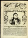 1846 The Sportsmans Magazine Life in London Weekly Periodical w/ Jack Randall Cover  