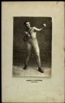 1900s James Jeffries Heavyweight Champion 7" x 11" Mounted Photo