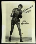 1950's-90's Kid Gavilan Welterweight Champion Signed Photo Collection - Lot of 4 (JSA)