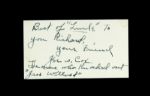 1920s Joe Cox "Man Who Knocked out Jess Willard" Signed Cut