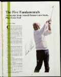 1987 Arnold Palmer Signed Paine Webber World Seniors Invitational Program (JSA)