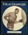 1914 Vie Au Grand Air French Sporting Weekly Periodical - Lot of 2 w/ Gunboat Smith & Joe Jeanette 