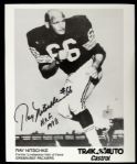 1980s Ray Nitschke Green Bay Packers Signed 8" x 10" Photo (JSA)