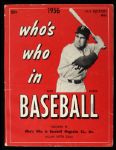 1956 Whos Who in Baseball Yearbook w/ Duke Snider Cover
