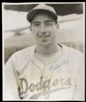 1948-54 Billy Cox Brooklyn Dodgers Signed 8" x 10" Photo (JSA)