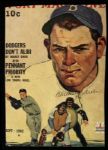 1942 Mickey Owen Brooklyn Dodgers Signed 5" x 7" Cut (JSA)