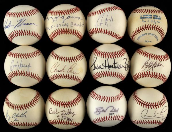 1984-2005 Signed Baseball Collection - Lot of 31 w/ Tony Oliva, Graig Nettles, 1957 Braves & More (JSA)