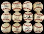 1984-2005 Signed Baseball Collection - Lot of 31 w/ Tony Oliva, Graig Nettles, 1957 Braves & More (JSA)