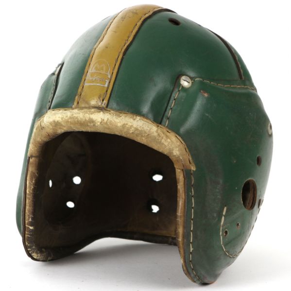 1940s MacGregor H612 Game Worn Helmet w/ 8 Strap Suspension System (MEARS LOA)