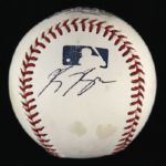 2007-12 Ryan Braun Milwaukee Brewers Single Signed OML Selig Baseball (JSA)