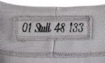 2001 Everett Stull Milwaukee Brewers Team Issued Road Jersey w/ 1 Year Home to Heroes Patch (MEARS LOA)