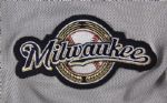 2008 Eric Munson Milwaukee Brewers Spring Training Road Jersey (MEARS LOA/MLB Hologram)
