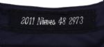 2011 Wil Nieves Milwaukee Brewers Batting Practice Jersey (MEARS LOA/MLB Hologram)