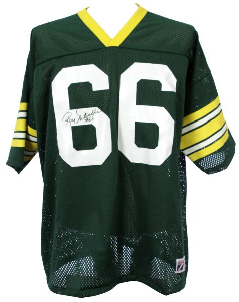 1990s Ray Nitschke Green Bay Packers Signed Jersey (JSA)