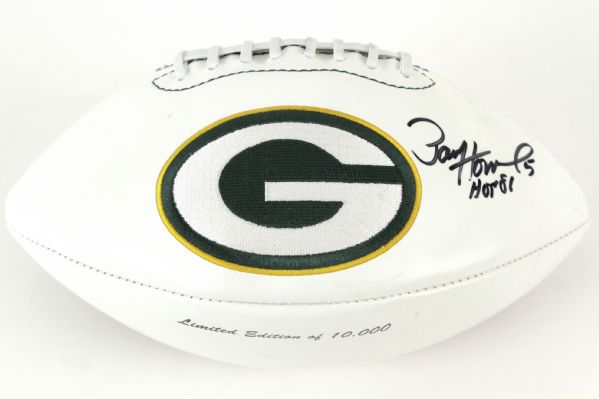 2000s Paul Hornung Green Bay Packers Signed Football (JSA)