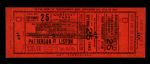 1962 Floyd Patterson vs. Sonny Liston Comiskey Park Heavyweight Title Bout Ticket