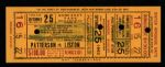 1962 Floyd Patterson vs. Sonny Liston Comiskey Park Heavyweight Title Bout Ticket