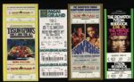 1987-2000 Mike Tyson Heavyweight Champion Ticket Collection - Lot of 10
