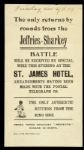 1899 James Jeffries vs. Tom Sharkey Heavyweight Title Bout Telegraph Results Handbill