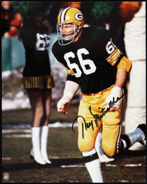 1990s Ray Nitschke Green Bay Packers Signed 8" x 10" Photo - Lot of 3 (JSA) 