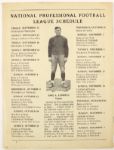 1935 Waldhams Sports Report Green Bay Packers Team Yearbook