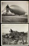 1936-37 Hindenburg Disaster Original Photo Collection - Lot of 12