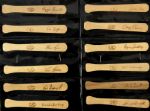 1990 Good Humor Big League Facsimile Signed Popsicle Stick Full Set - Lot of 26 w/ Ken Griffey Jr., Nolan Ryan, Robin Yount & More