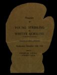 1930 Young Stribling vs. Whitey Gorsline Grand Rapids Armory Fight Program