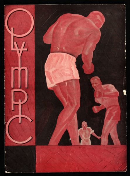 1934 Jack Daro Presents Wrestling at the Olympic Program