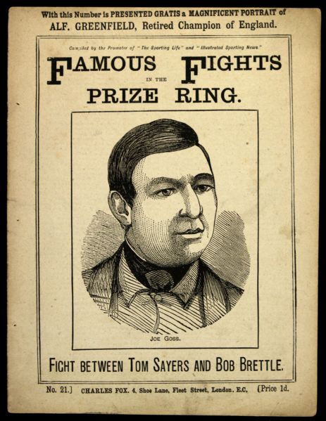 1870s-80s Famous Fights In The Prize Ring #21 Periodical