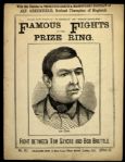 1870s-80s Famous Fights In The Prize Ring #21 Periodical