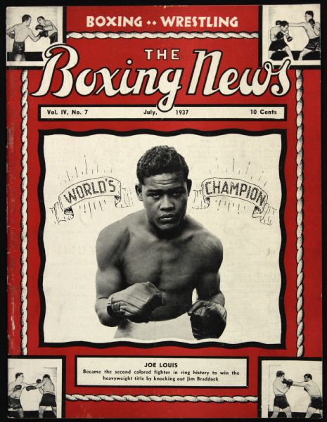 1937-46 Joe Louis Freddie Apostoli Boxing Periodical Collection - Lot of 2