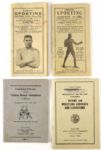 1924-63 Boxing Annuals and Record Book Collection - Lot of 14