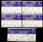 1992 Lennox Lewis vs. Razor Ruddock Heavyweight Title Bout Ticket Collection - Lot of 92