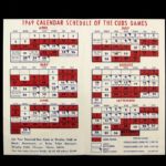 1969 Chicago Cubs 3 x 5 Old Style Pocket Schedule 