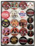 1983-2005 109 Piece Boxing Pin Collection Mike Tyson Evander Holyfield Joe Louis