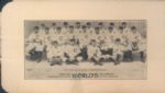 1909 Chicago Cubs West Side Park Stadium Pass w/ Team Photo on Reverse
