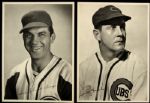 1941 Chicago Cubs Facsimile Signed 6.5 x 9 Photo Collection - Lot of 19