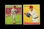 1933 Bill Jurges Mark Koenig Chicago Cubs Goudey R319 Card - Lot of 2
