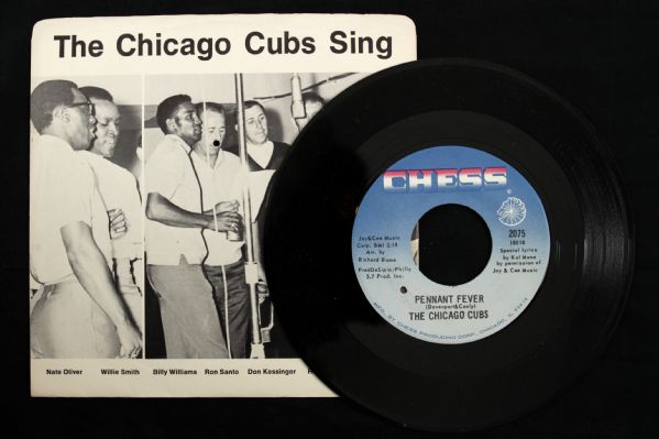 1969 The Chicago Cubs Sing 7" Vinyl Record